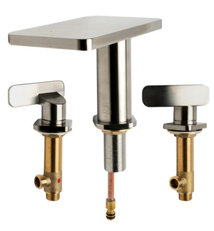 Alternate Image for ALFI brand AB1884-BN Brushed Nickel Two-Handle 8" Widespread Bathroom Faucet