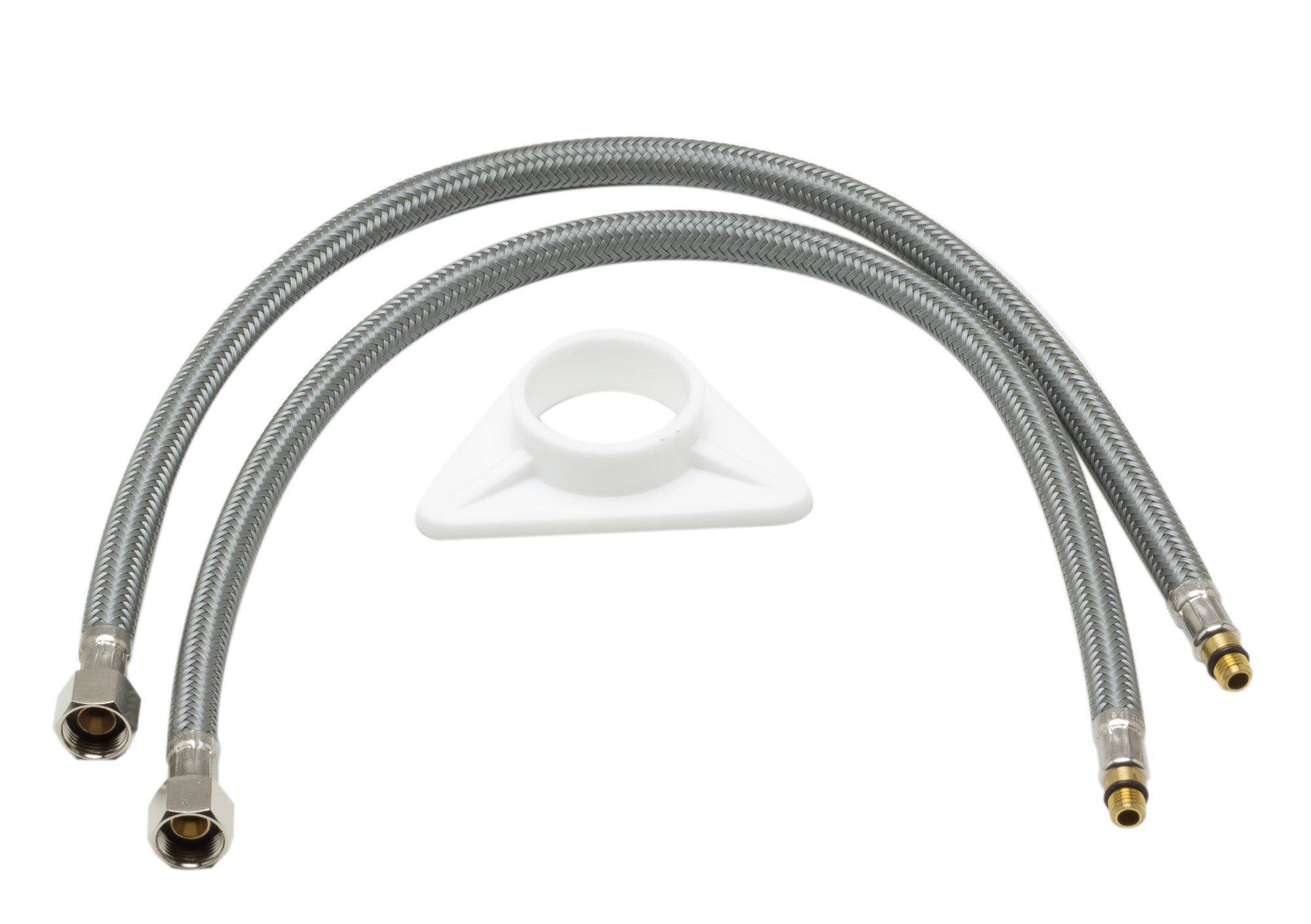 ALFI Square Modern Brushed Stainless Steel Kitchen Faucet, AB2047-BSS - The Sink Boutique