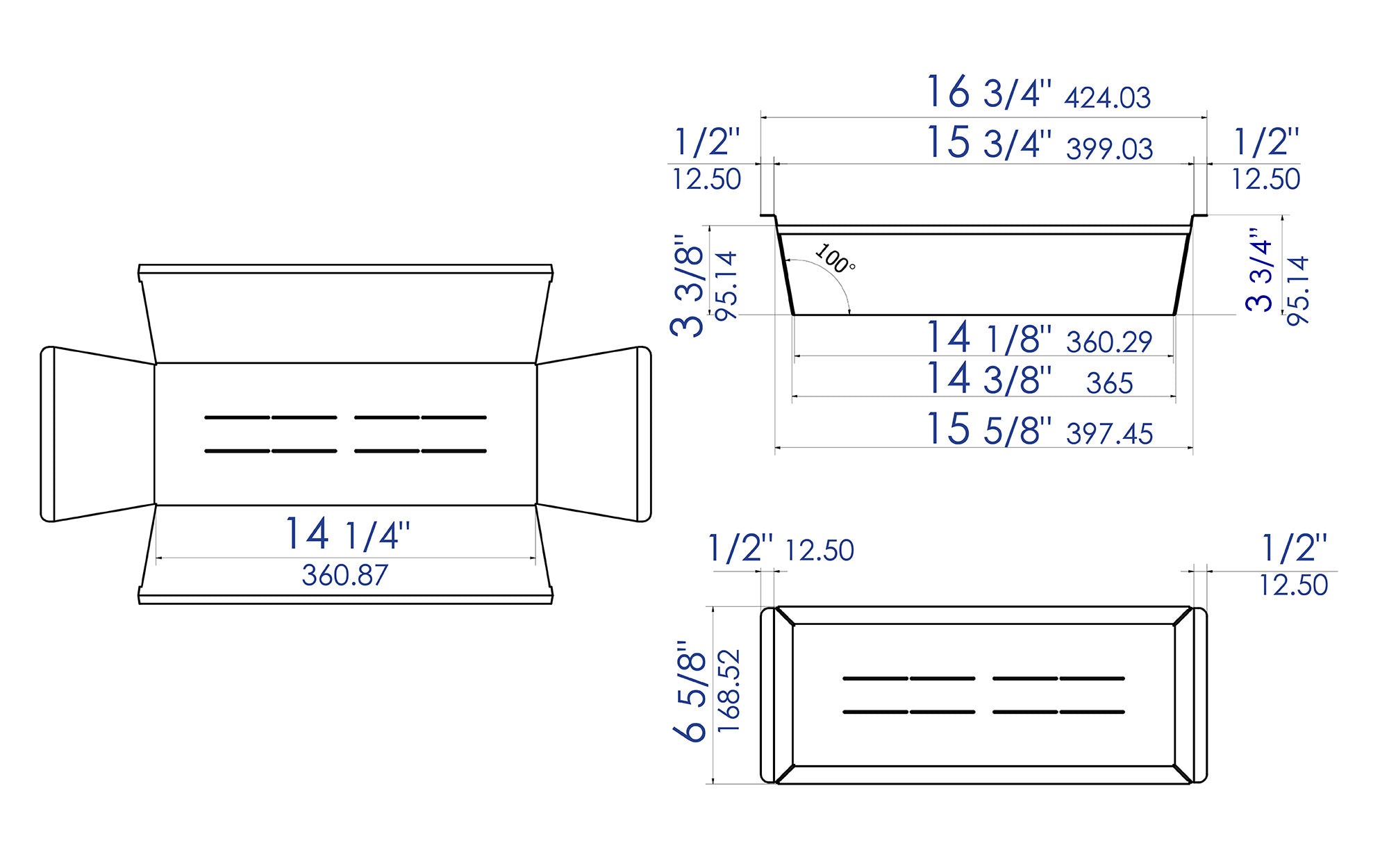 ALFI brand AB85SSC Stainless Steel Colander Insert for Granite Sinks - The Sink Boutique