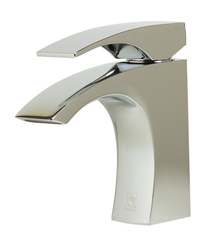 ALFI Polished Chrome Single Lever Bathroom Faucet, AB1586-PC