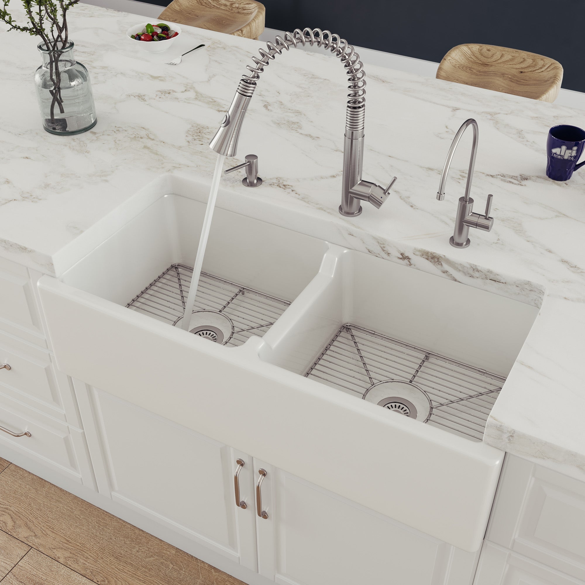ALFI Stainless steel kitchen sink grid for AB3918DB, AB3918ARCH, ABGR3918