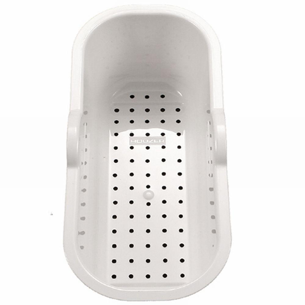 Houzer 41" Stainless Steel Topmount Triple Bowl Kitchen Sink, PGT-4322-1 - The Sink Boutique