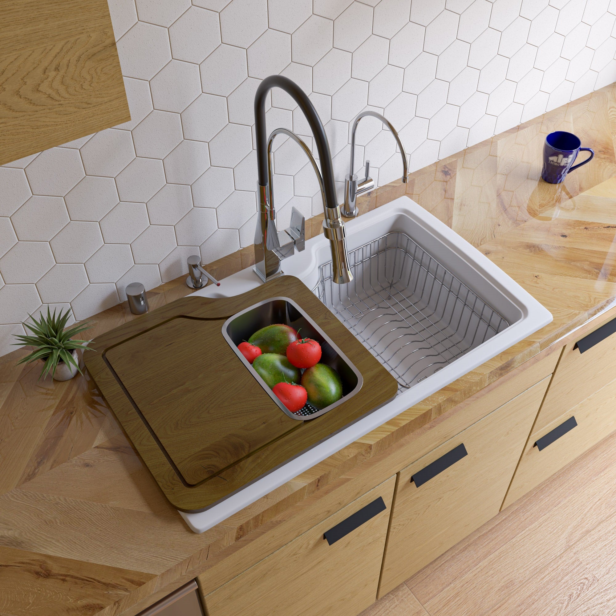 ALFI Stainless Steel Colander Insert for AB50WCB, AB60SSC