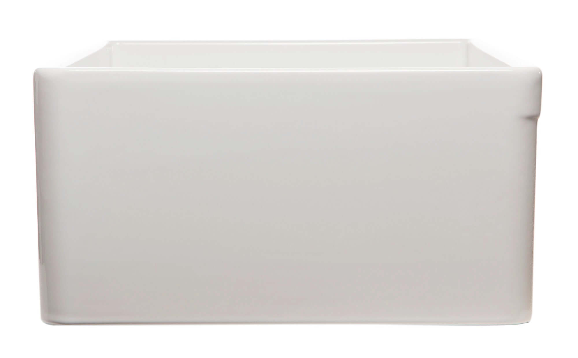 ALFI 33" Single Bowl Fireclay Farmhouse Apron Sink, White, AB533-W