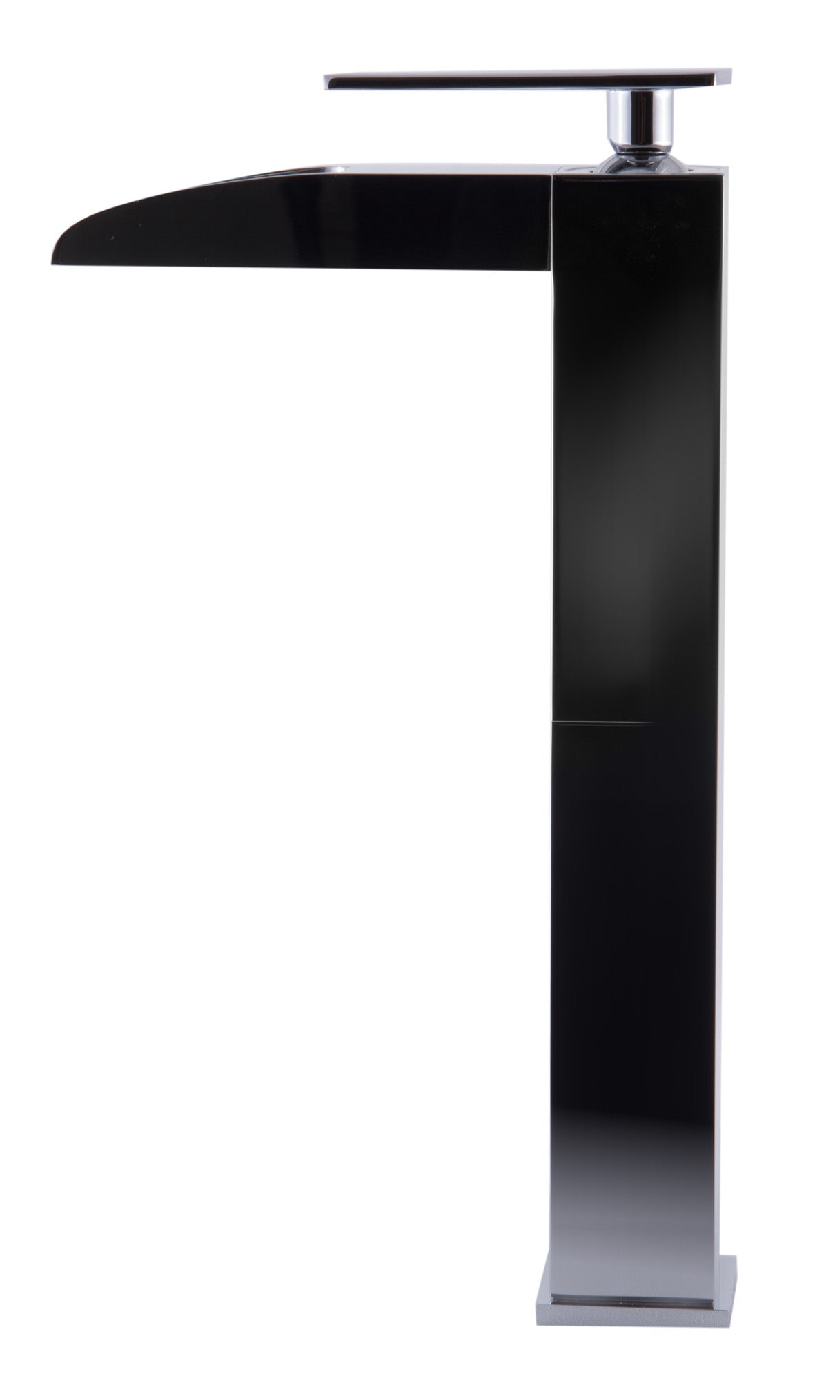 ALFI Polished Chrome Single Hole Tall Waterfall Bathroom Faucet, AB1597-PC - The Sink Boutique