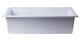 ALFI White 30" Drop-In Single Bowl Granite Composite Kitchen Sink, AB3020DI-W - The Sink Boutique