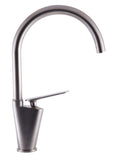 ALFI Brushed Nickel Gooseneck Single Hole Bathroom Faucet, AB3600-BN - The Sink Boutique