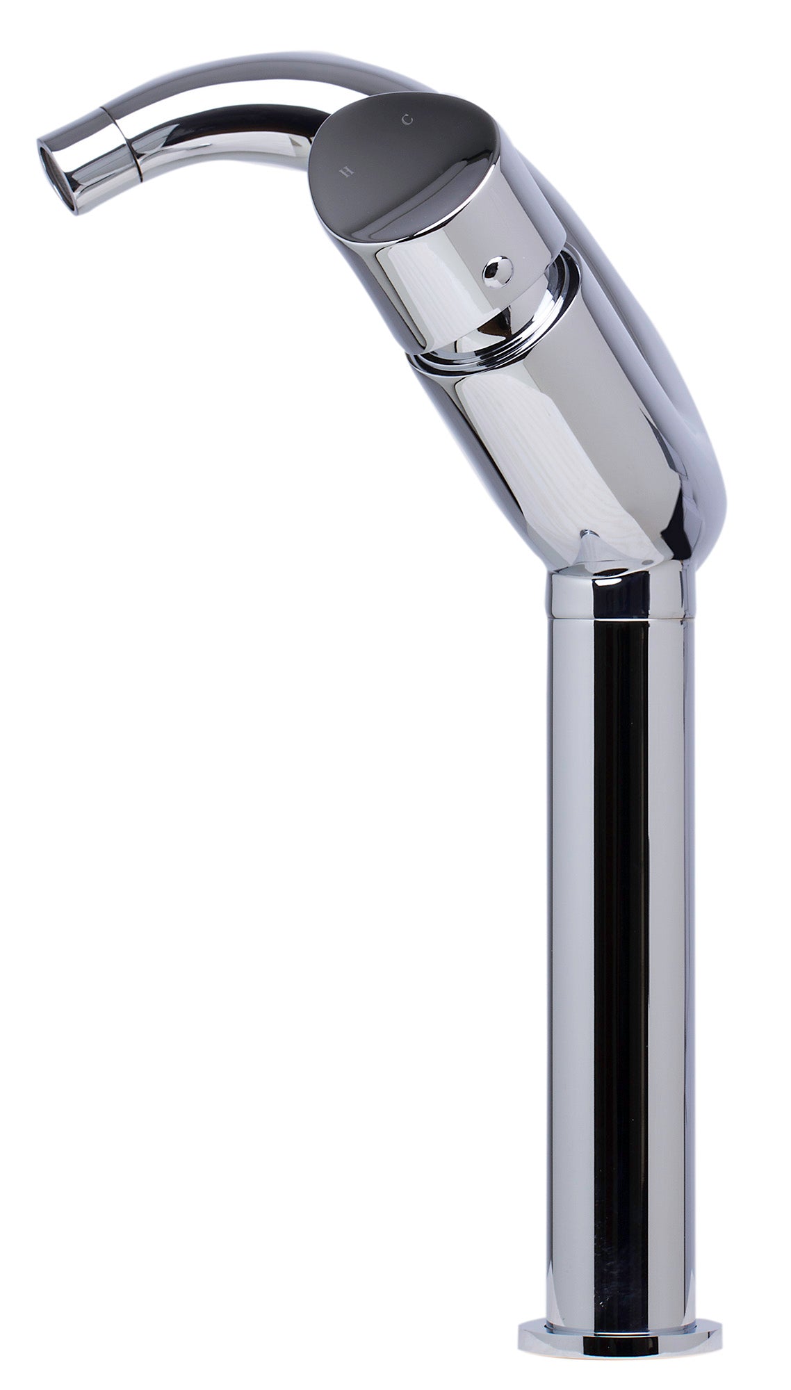 ALFI Tall Wave Polished Chrome Single Lever Bathroom Faucet, AB1570-PC - The Sink Boutique