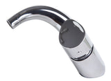 ALFI Wave Polished Chrome Single Lever Bathroom Faucet, AB1572-PC