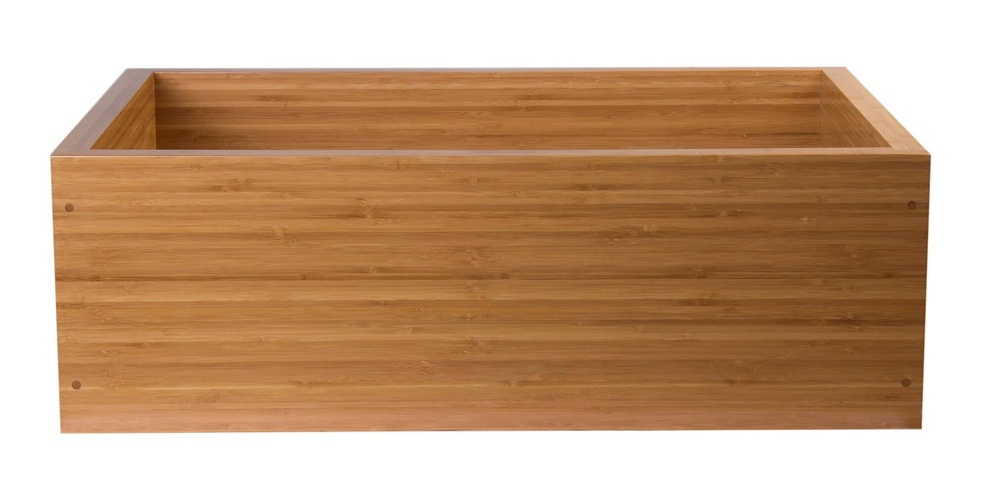 ALFI 30" Single Bowl Bamboo Farmhouse Apron Sink, AB3021