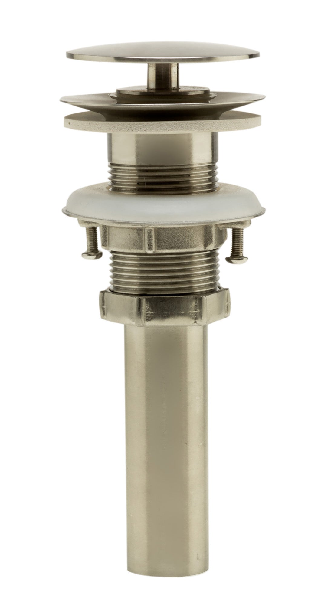 ALFI Brushed Stainless Steel Pop Up Drain for Sink w/o Overflow, AB5009-BSS - The Sink Boutique