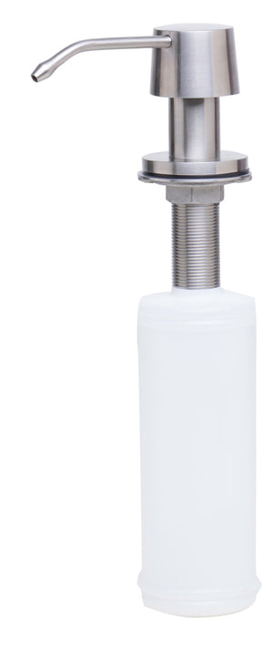 Alternate Image for ALFI brand AB5004-BSS Solid Brushed Stainless Steel Modern Soap Dispenser